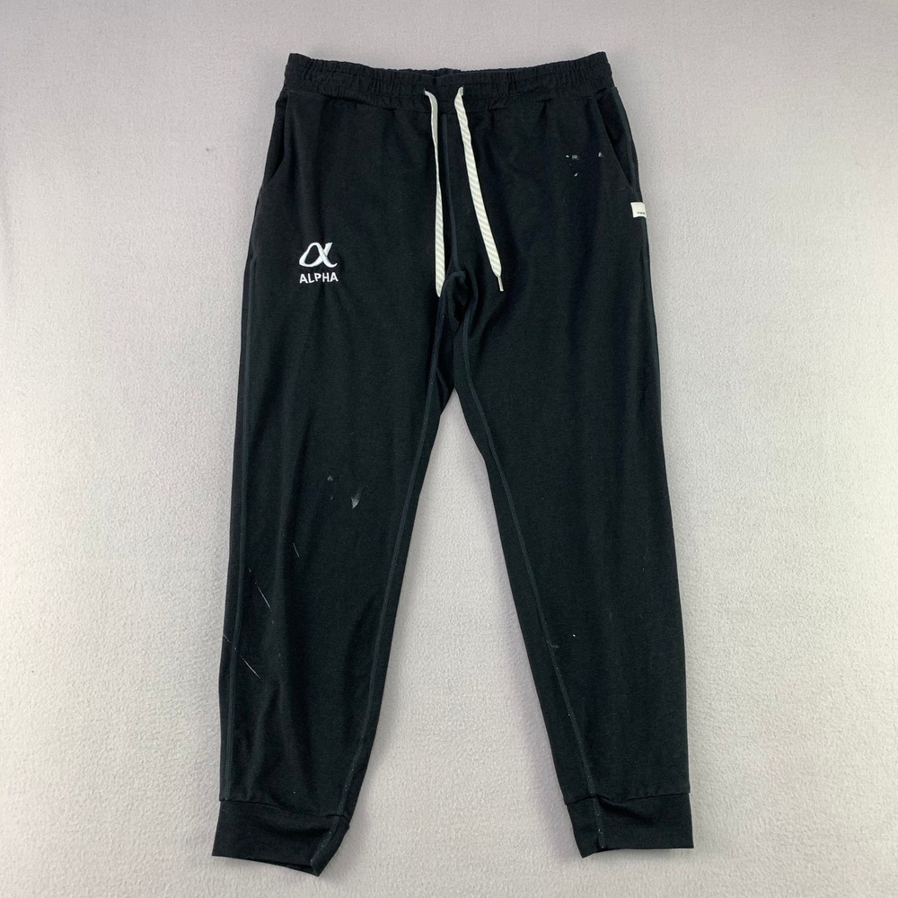Vuori Performance Joggers Womens Small Black Dreamknit Sweatpants Drawstring